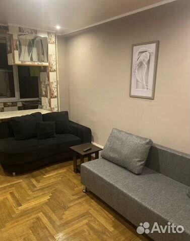 

1-к. квартира, 20 м², 2 кровати