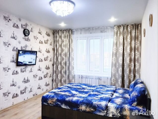 

1-к. квартира, 43 м², 3 кровати