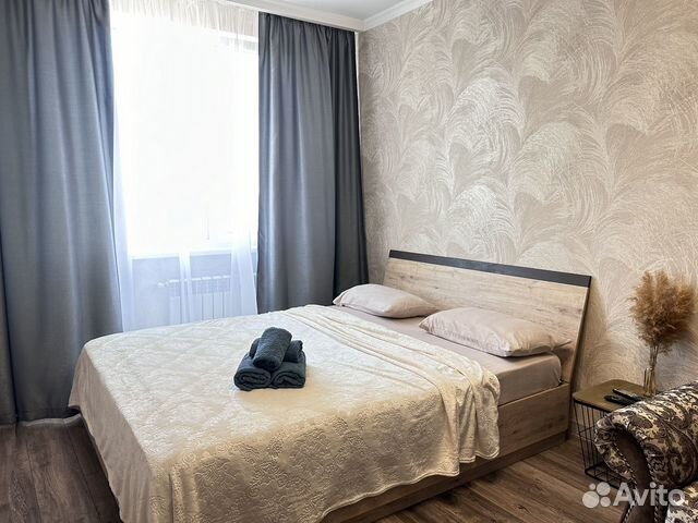 

1-к. квартира, 38 м², 2 кровати