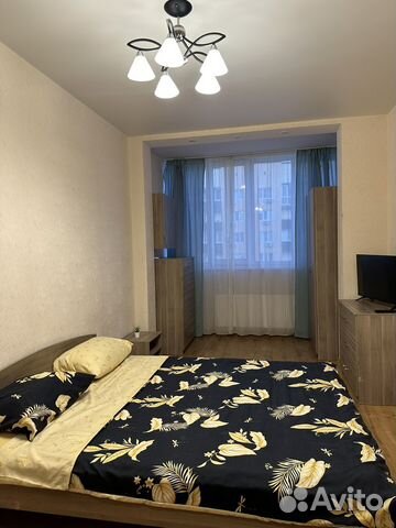 

1-к. квартира, 40 м², 2 кровати