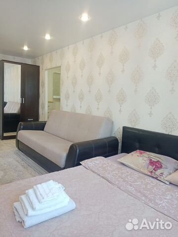 

1-к. квартира, 42 м², 2 кровати