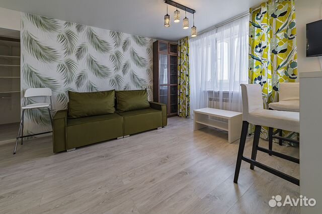 

Квартира-студия, 34 м², 2 кровати