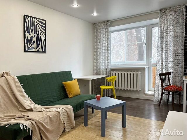 

1-к. квартира, 46 м², 2 кровати