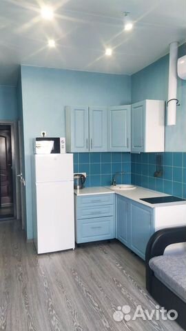 

Квартира-студия, 28 м², 2 кровати