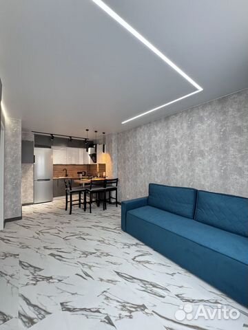 

1-к. квартира, 44 м², 2 кровати