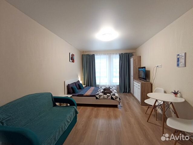 

Квартира-студия, 21 м², 2 кровати