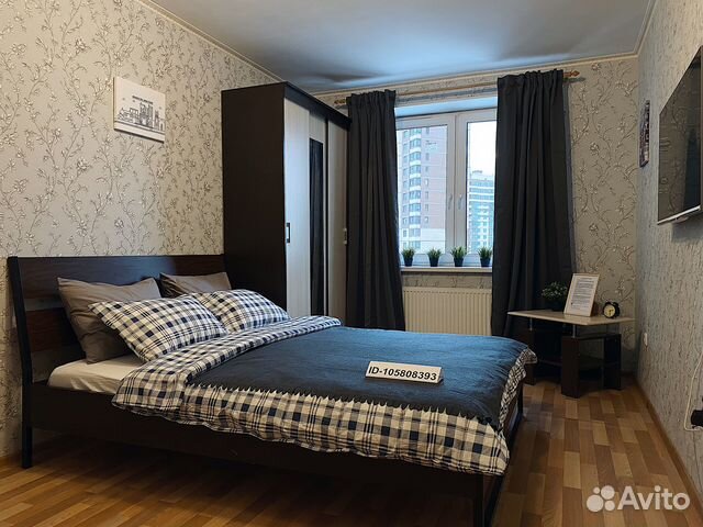 

1-к. квартира, 32 м², 2 кровати