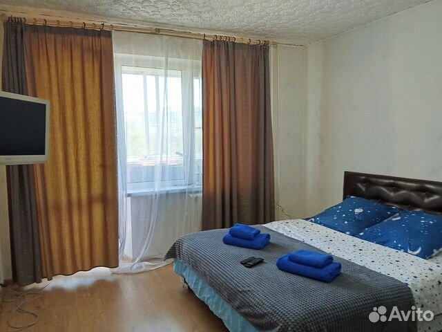 

1-к. квартира, 34 м², 2 кровати