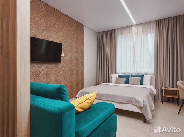 

Квартира-студия, 28 м², 2 кровати