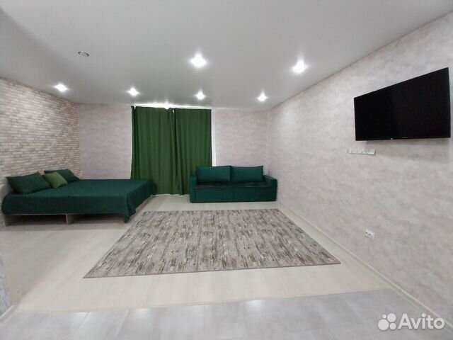

Квартира-студия, 43 м², 2 кровати