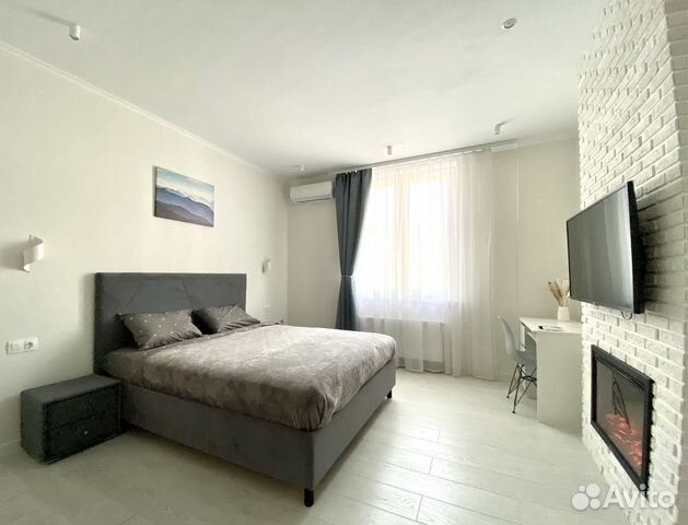 

1-к. квартира, 44 м², 2 кровати
