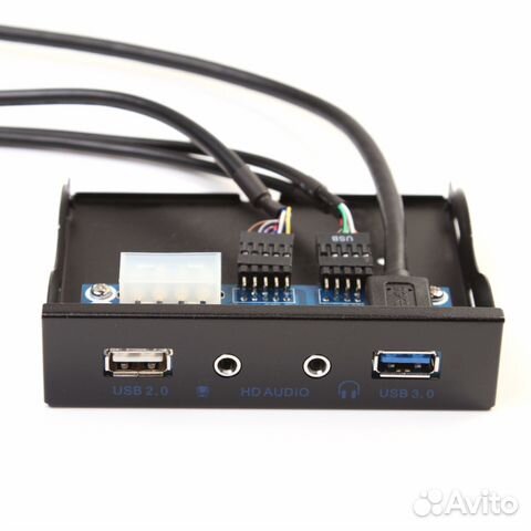 Аудио Usb 3.0 передняя панель 3.5 