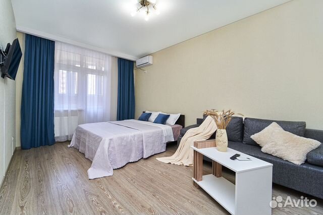

1-к. квартира, 45 м², 2 кровати