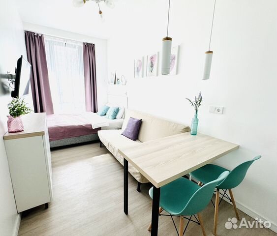 

Квартира-студия, 21 м², 2 кровати