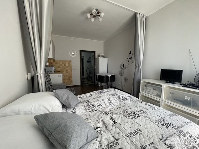 

Квартира-студия, 24,7 м², 2 кровати
