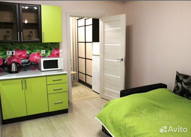 

Квартира-студия, 27 м², 1 кровать
