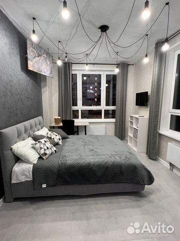 

Квартира-студия, 33 м², 1 кровать
