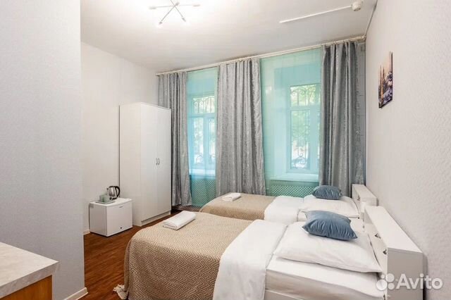 

Квартира-студия, 18 м², 2 кровати