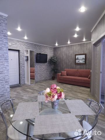 

1-к. квартира, 52 м², 2 кровати