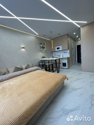 

Квартира-студия, 24 м², 2 кровати