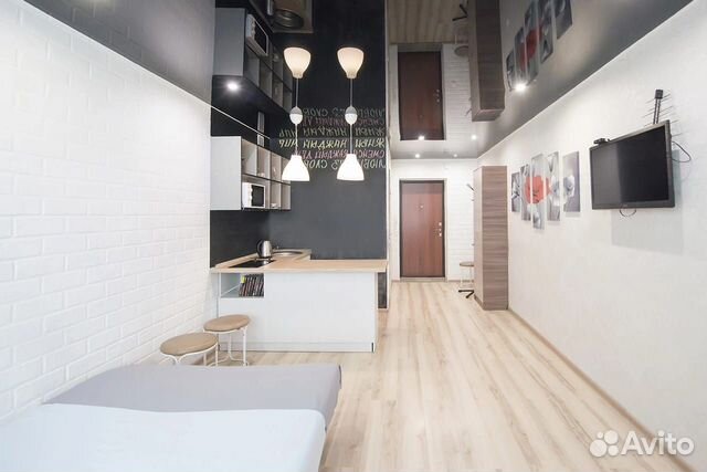 

Квартира-студия, 29 м², 2 кровати
