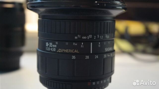 Sigma AF 18-35 F3.5-4.5 D nikon asph