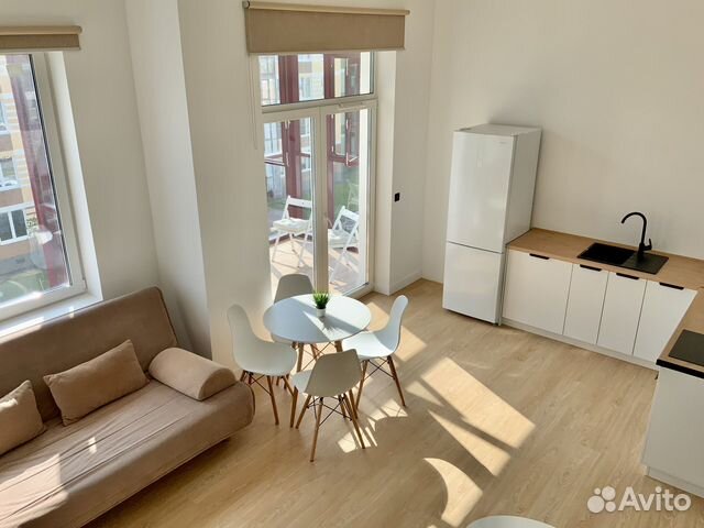 

Квартира-студия, 60 м², 3 кровати