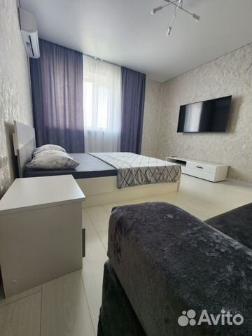 

1-к. квартира, 38 м², 2 кровати