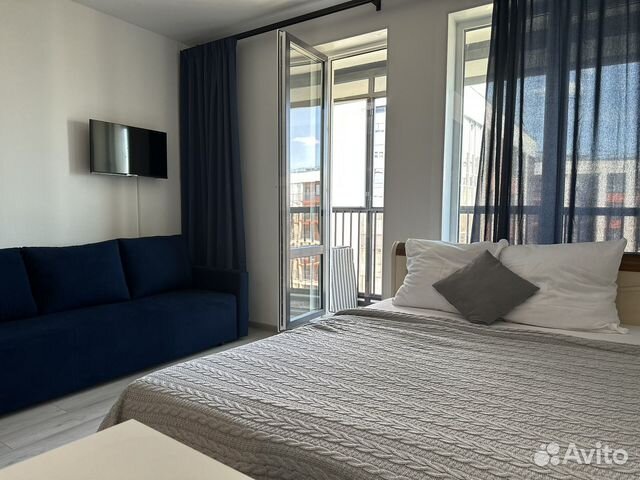 

Квартира-студия, 25 м², 2 кровати