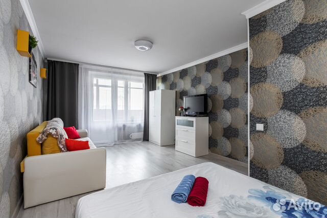 

1-к. квартира, 35 м², 2 кровати