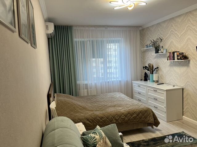 

1-к. квартира, 38 м², 2 кровати