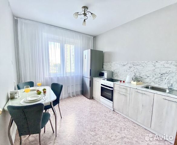 

1-к. квартира, 44 м², 2 кровати
