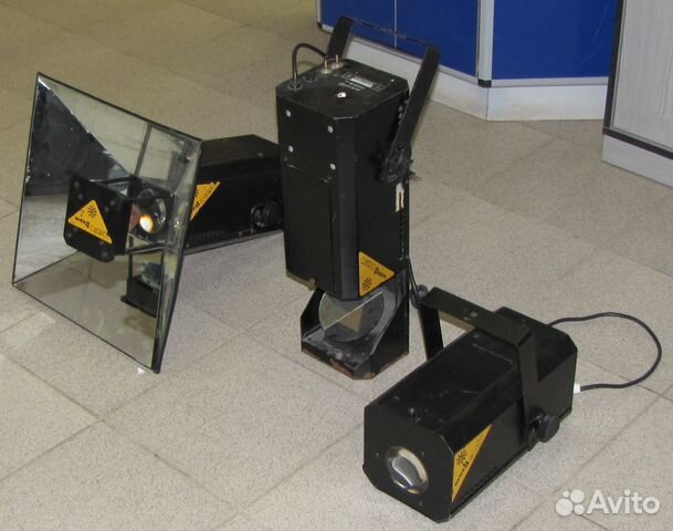 Светомузыка Color Disco Qvadro Beam полицвет Mic