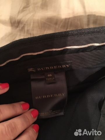 Мужские шерстяные Брюки Burberry Мужские шерстяные Брюки Burberry