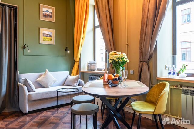 

Квартира-студия, 30 м², 2 кровати