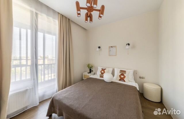 

1-к. квартира, 40 м², 2 кровати