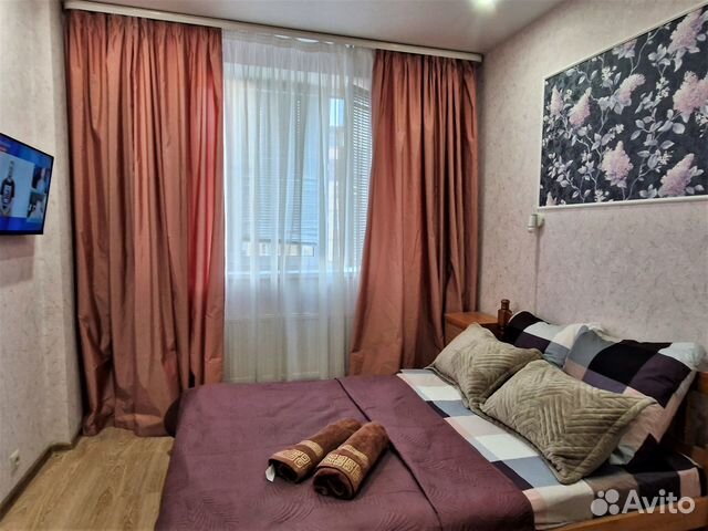 

1-к. квартира, 39 м², 2 кровати