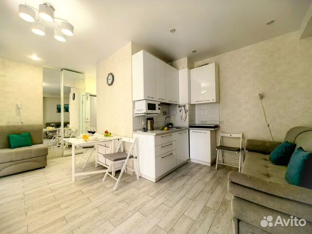

Квартира-студия, 25 м², 3 кровати