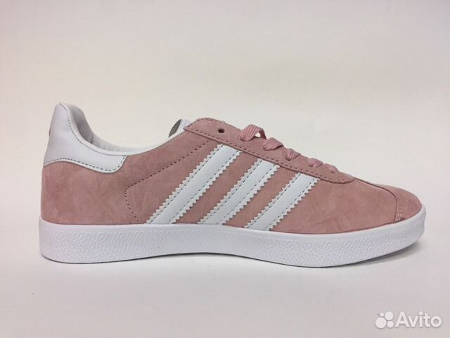 Adidas Gazelle Pink/White 39 размер 