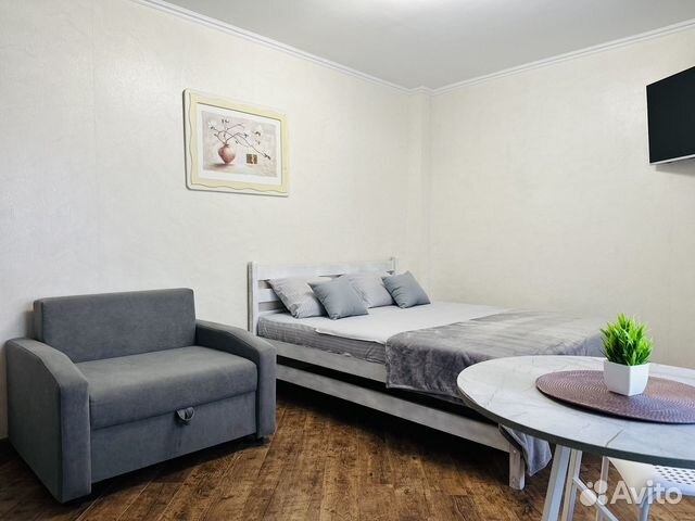 

Квартира-студия, 38 м², 2 кровати