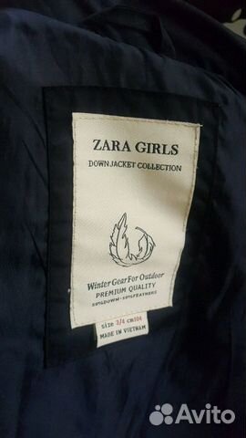 Куртка для девочки zara Куртка для девочки zara