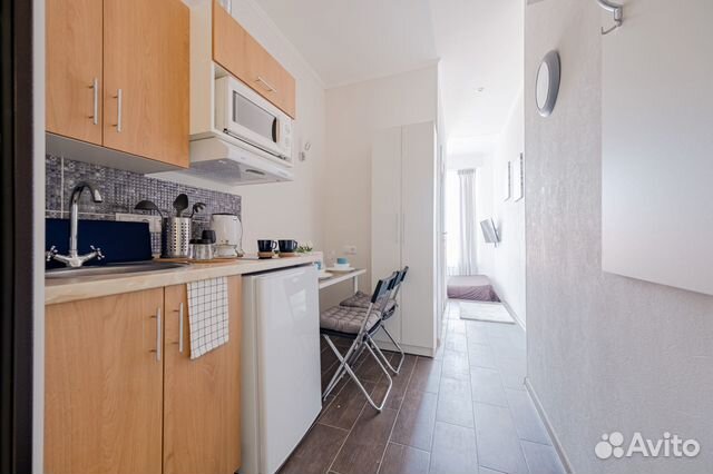 

Квартира-студия, 17 м², 1 кровать