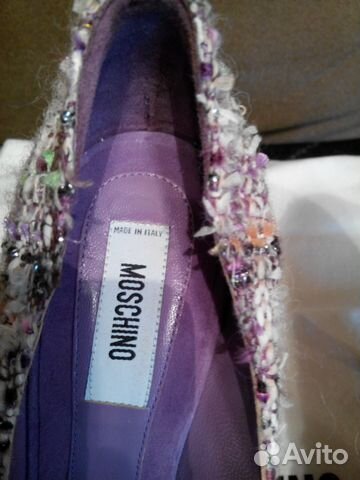 Новые туфли Moschino Lilac Women US 6 90OFF Новые туфли Moschino Lilac Women US 6 90OFF