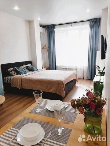 

Квартира-студия, 25 м², 1 кровать