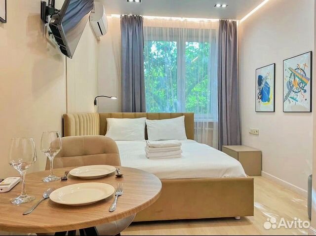 

Квартира-студия, 22,8 м², 1 кровать