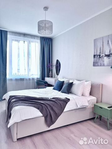 

1-к. квартира, 37 м², 2 кровати