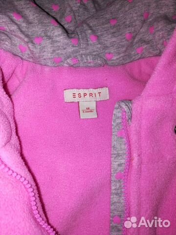 Флисовое пальто Esprit р-р 68