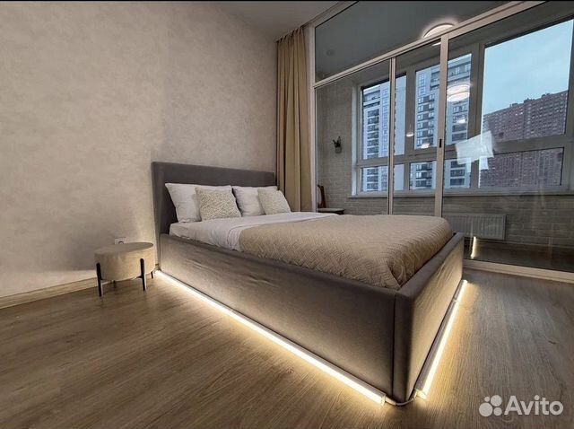 

Квартира-студия, 37 м², 2 кровати