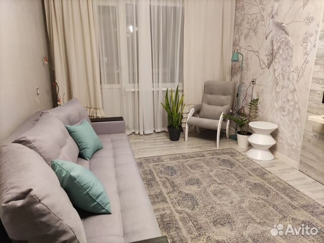 

1-к. квартира, 34 м², 2 кровати