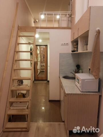 

Квартира-студия, 18 м², 2 кровати